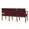 Lesro Lenox 3 Seat Tandem Seating W/ No Center Arms, 64.5 in W 24.5 in L 32 in H LS3101 - alternate 2